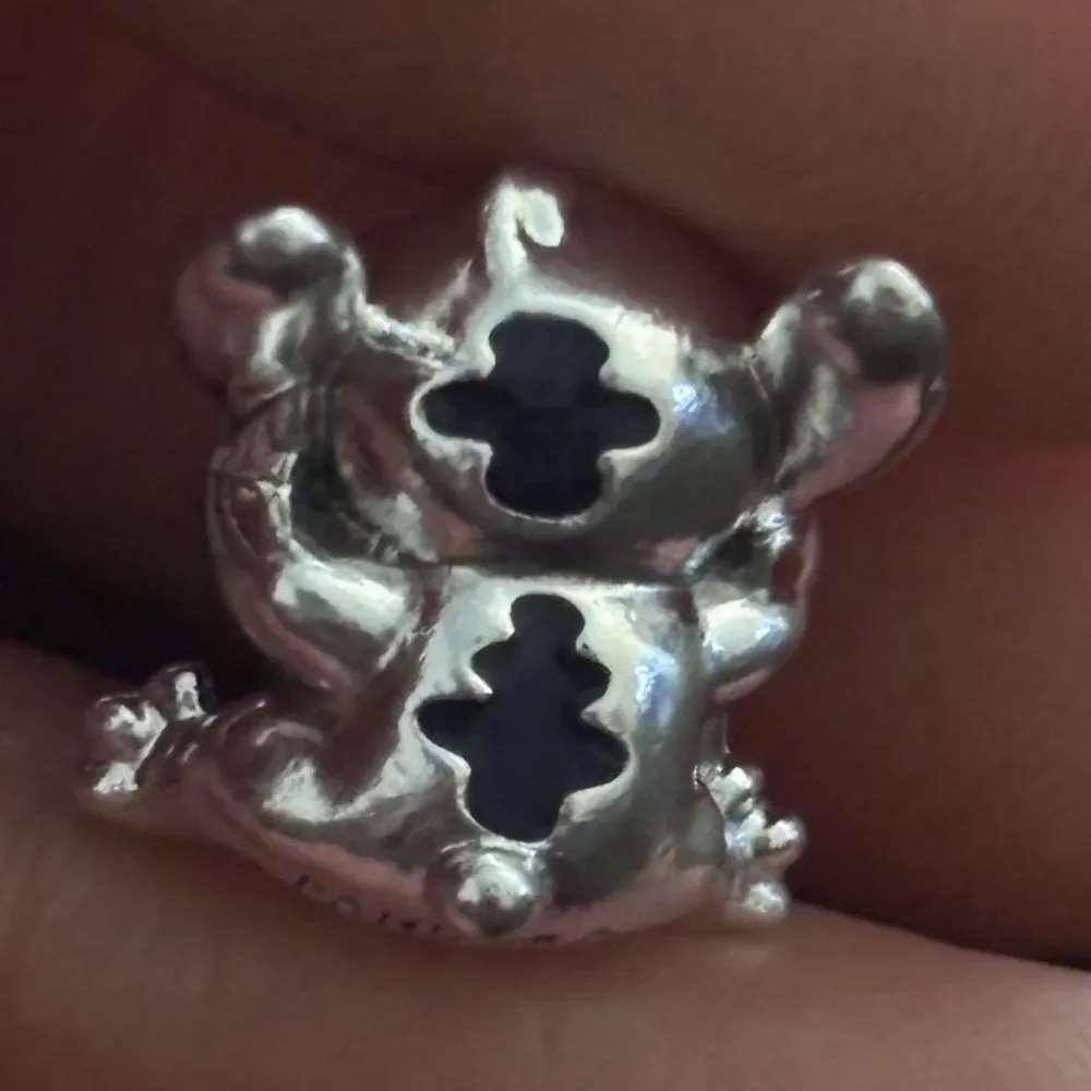 NWOT Lilo & Stitch Birthday Cake Disney x Pandora FIT Silver Charm